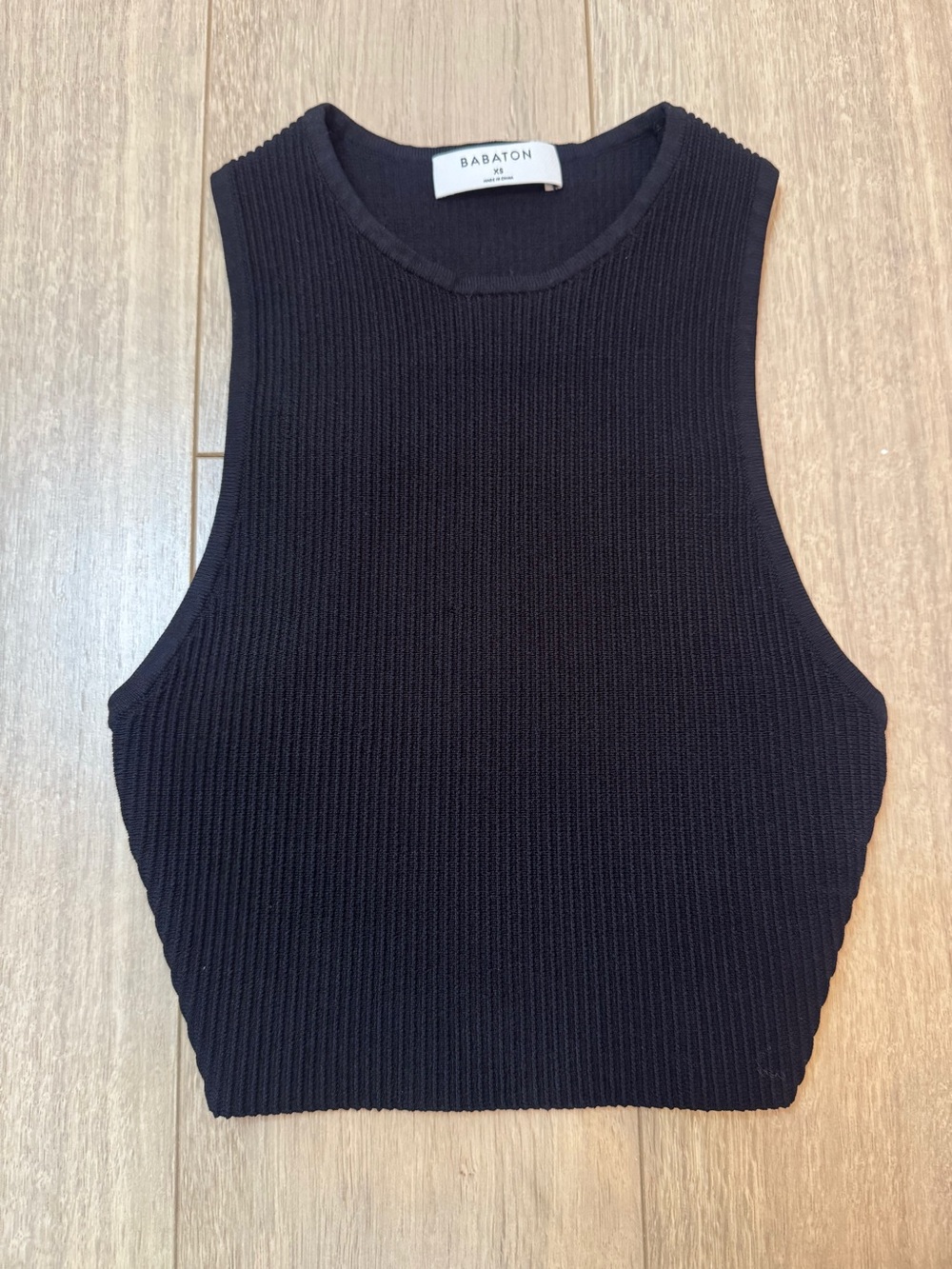 Babaton Sculpt Knit Crop Top